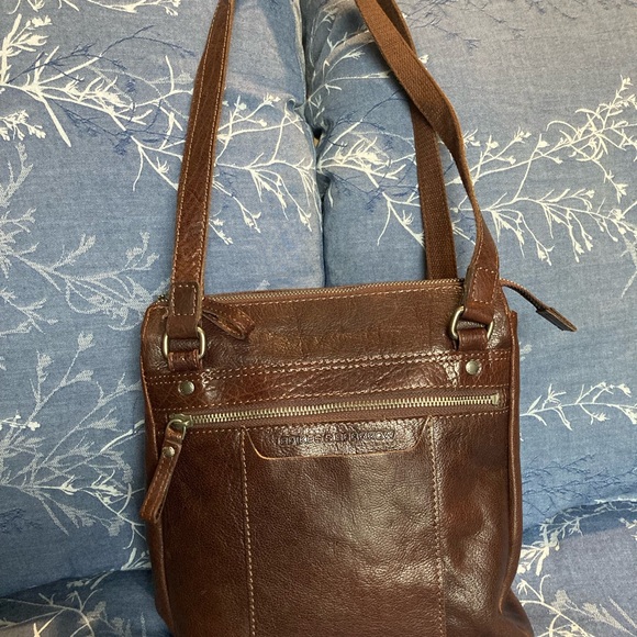 SPIKES AND SPARROW convertible bag to backpack leather - Picture 1 of 8